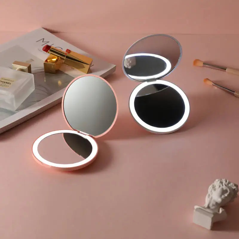 LED Compact makeup Mirror
