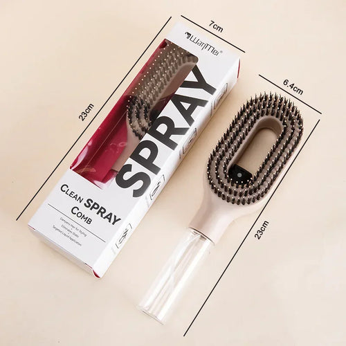 2-in-clean spray Comb