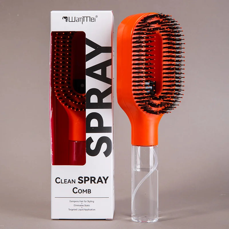 2-in-clean spray Comb